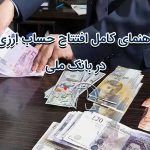 راهنمای کامل افتتاح حساب ارزی در بانک ملی