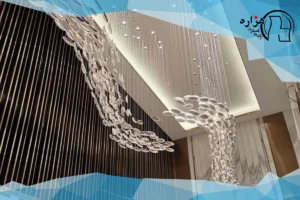 خرید لوستر دوبلکسی بزرگ